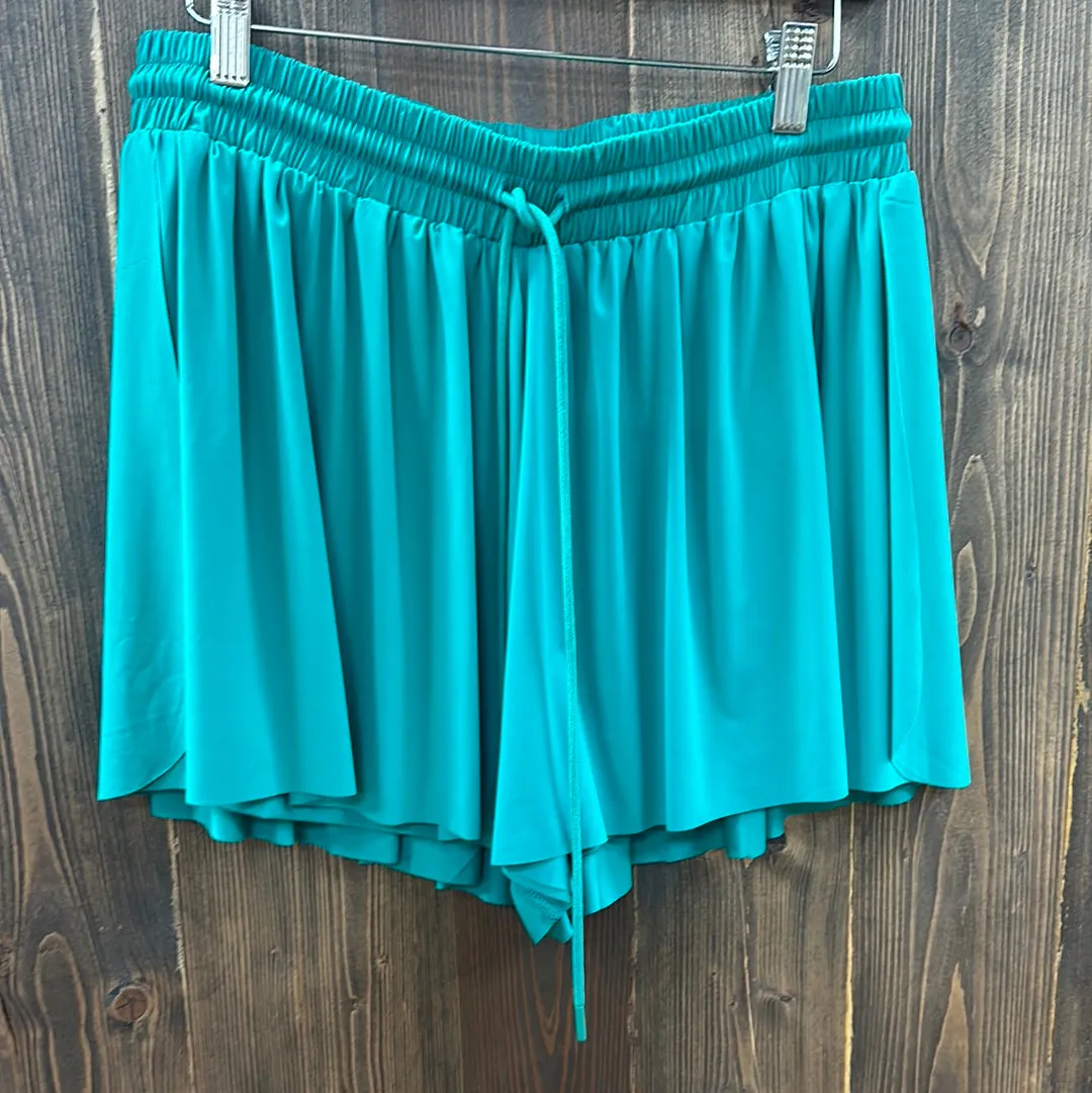 Lightweight Flowy Drawstring Shorts
