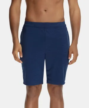 Lightweight Microfiber Shorts with Zipper Pockets and StayFresh Treatment - Insignia Blue