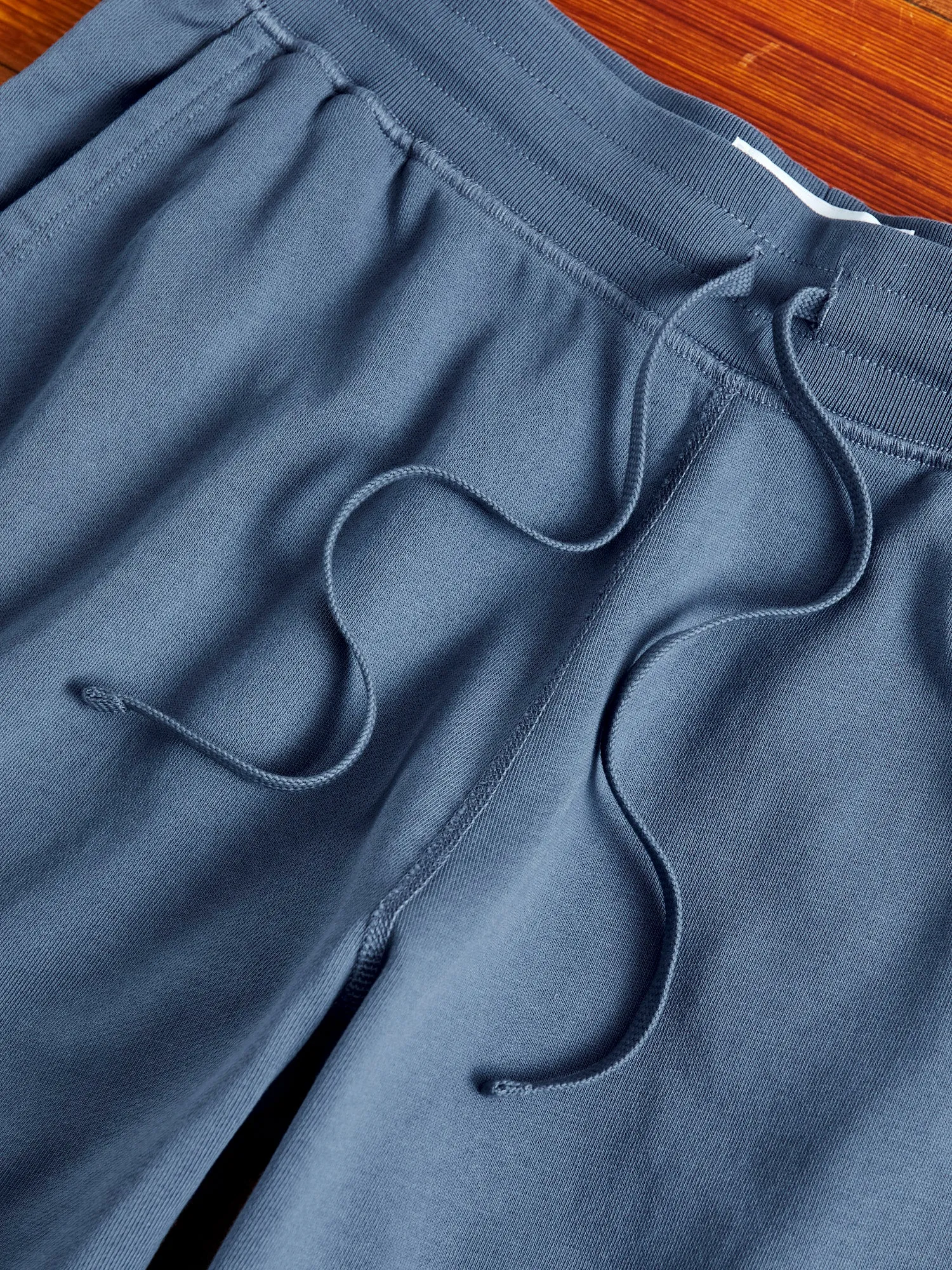 Lightweight Terry Sweatshort in Washed Blue