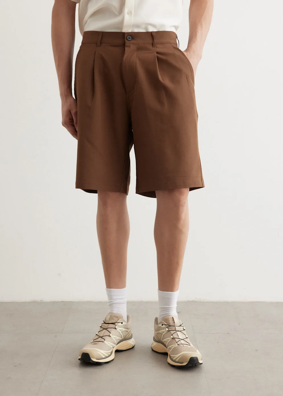 Lightweight Wool Walk Shorts
