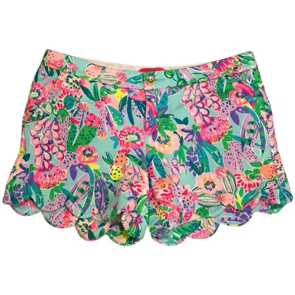 Lilly Pulitzer | Buttercup Knit Shorts Me and My Zesty Sz 10 NWOT
