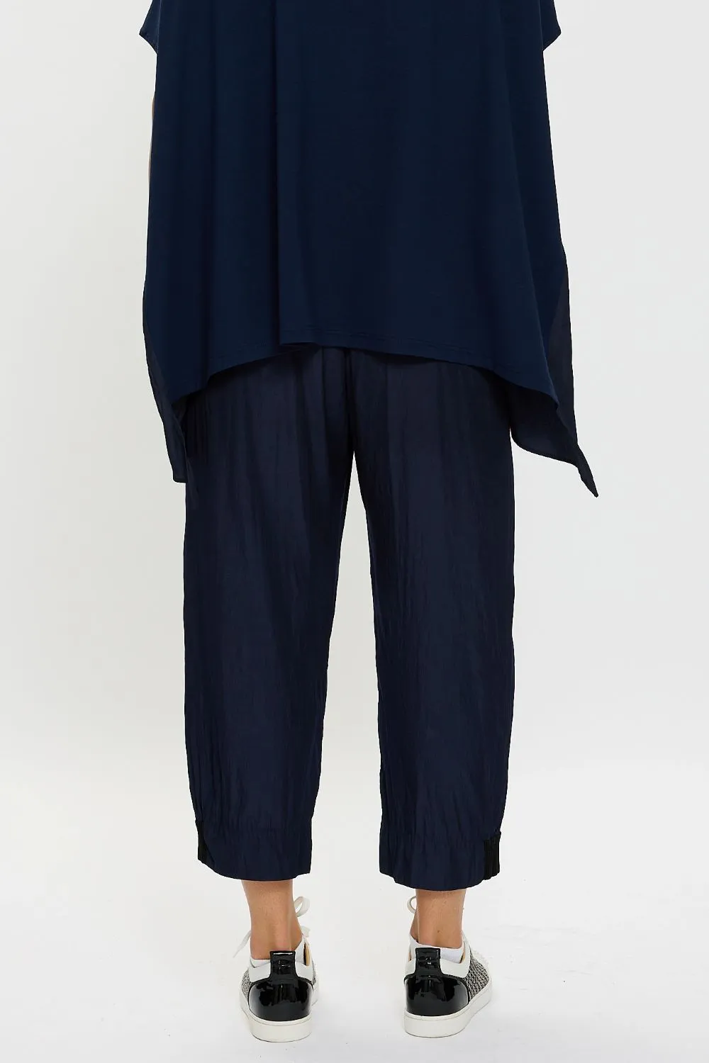 Liquid Crop Rib Pallazo