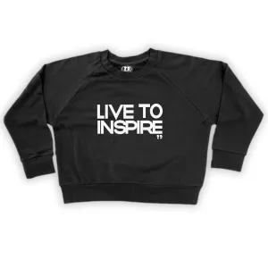 Live to Inspire Crop Sweatshirt