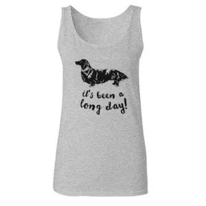 Long Hair Dachshund Shirt - It's been a long day!