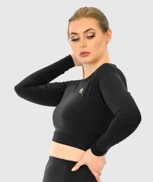 Long Sleeve Crop Top