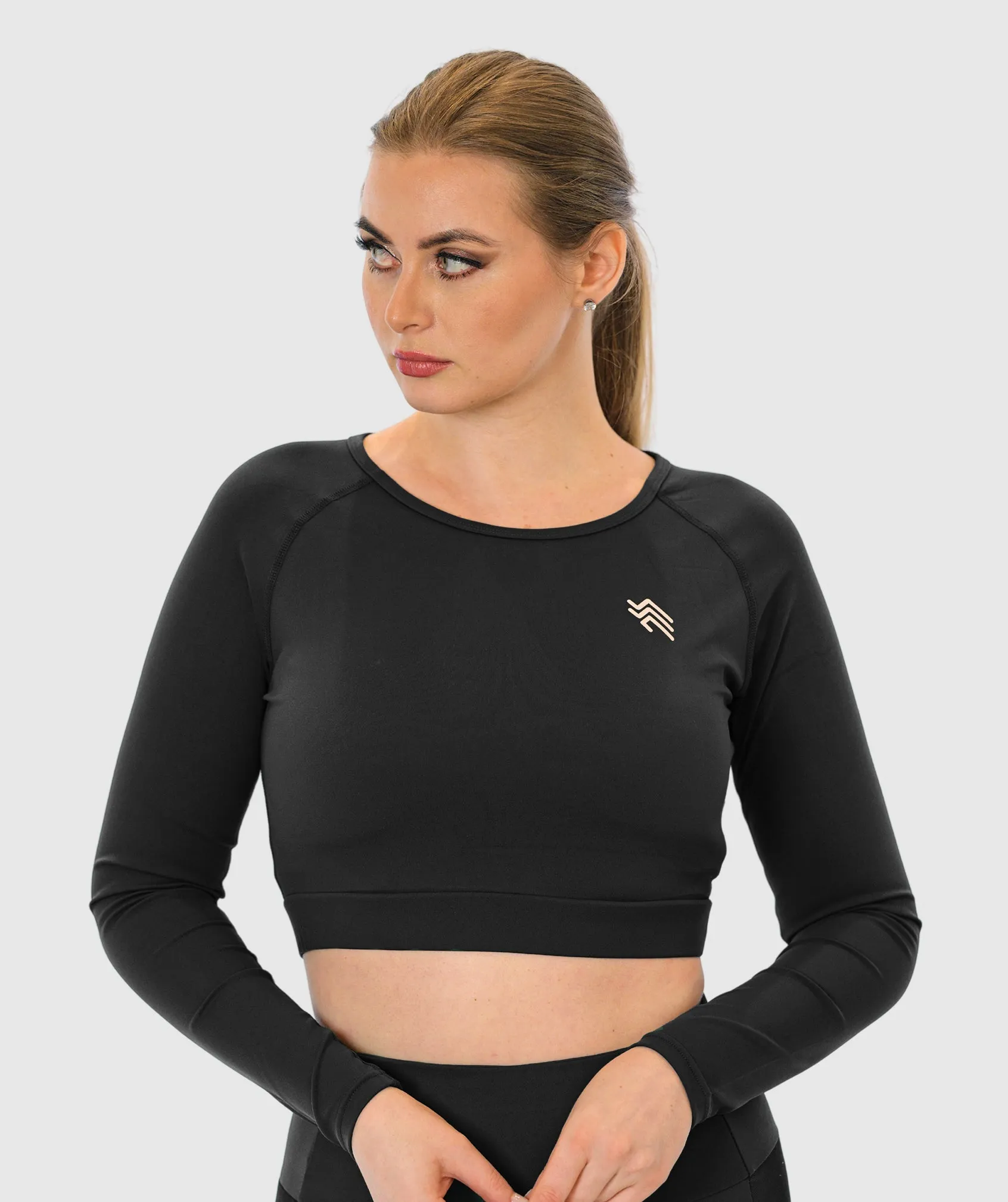 Long Sleeve Crop Top