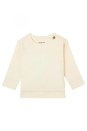 Long Sleeve Grimshaw Top - Buttercream