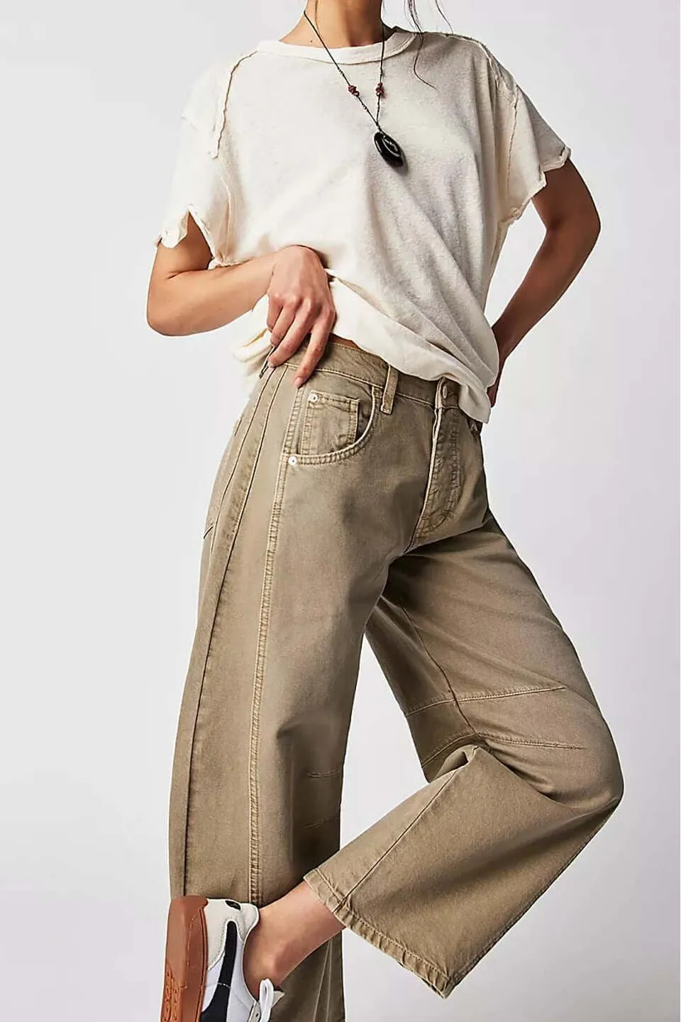 Low Waist Wide-leg Loose Jeans