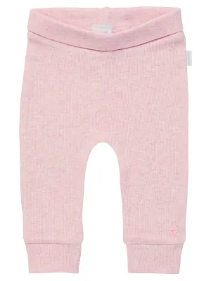Luxury Organic Ribbed Trousers - Pink