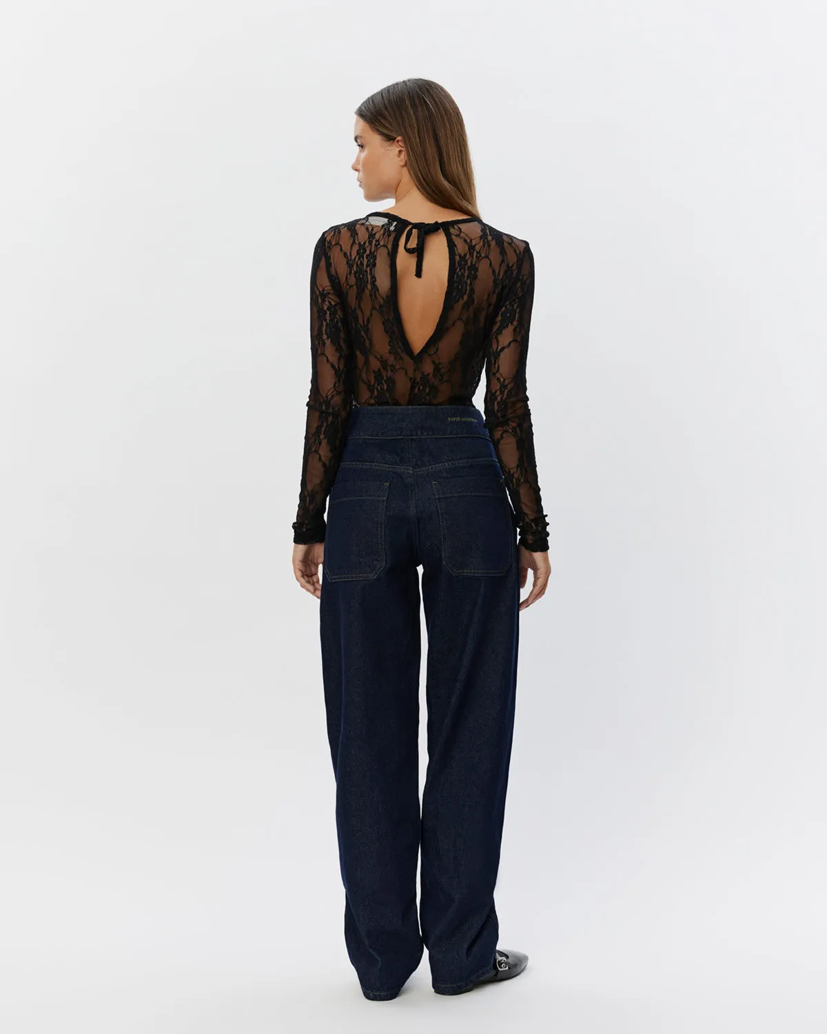 MARIAMSW JEANS - Dark denim blue