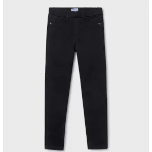 Mayoral Older Girls Black Denim Jeggings Ss24 554