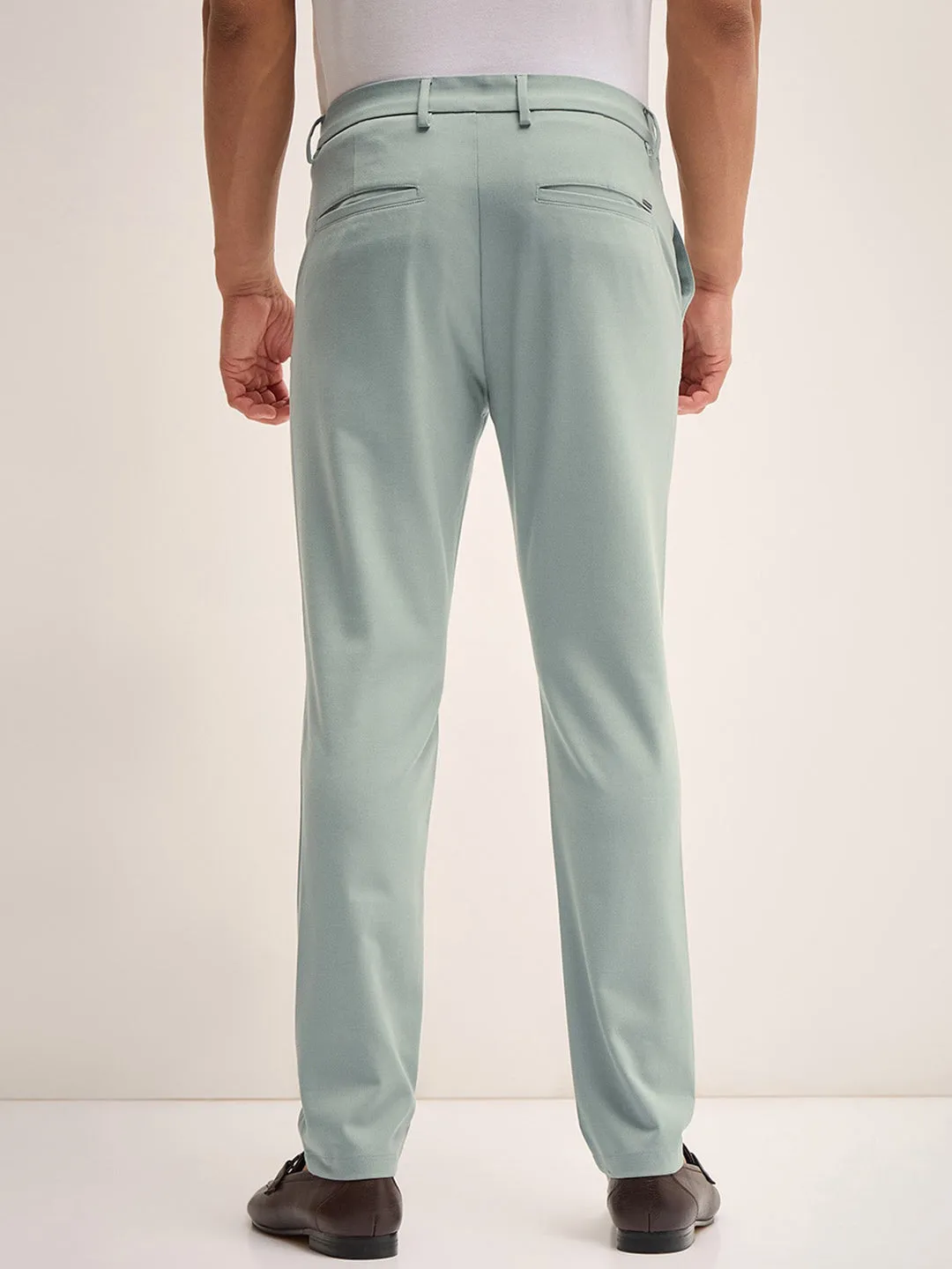 Men's Imported Textured Velen Cool Sky Pant