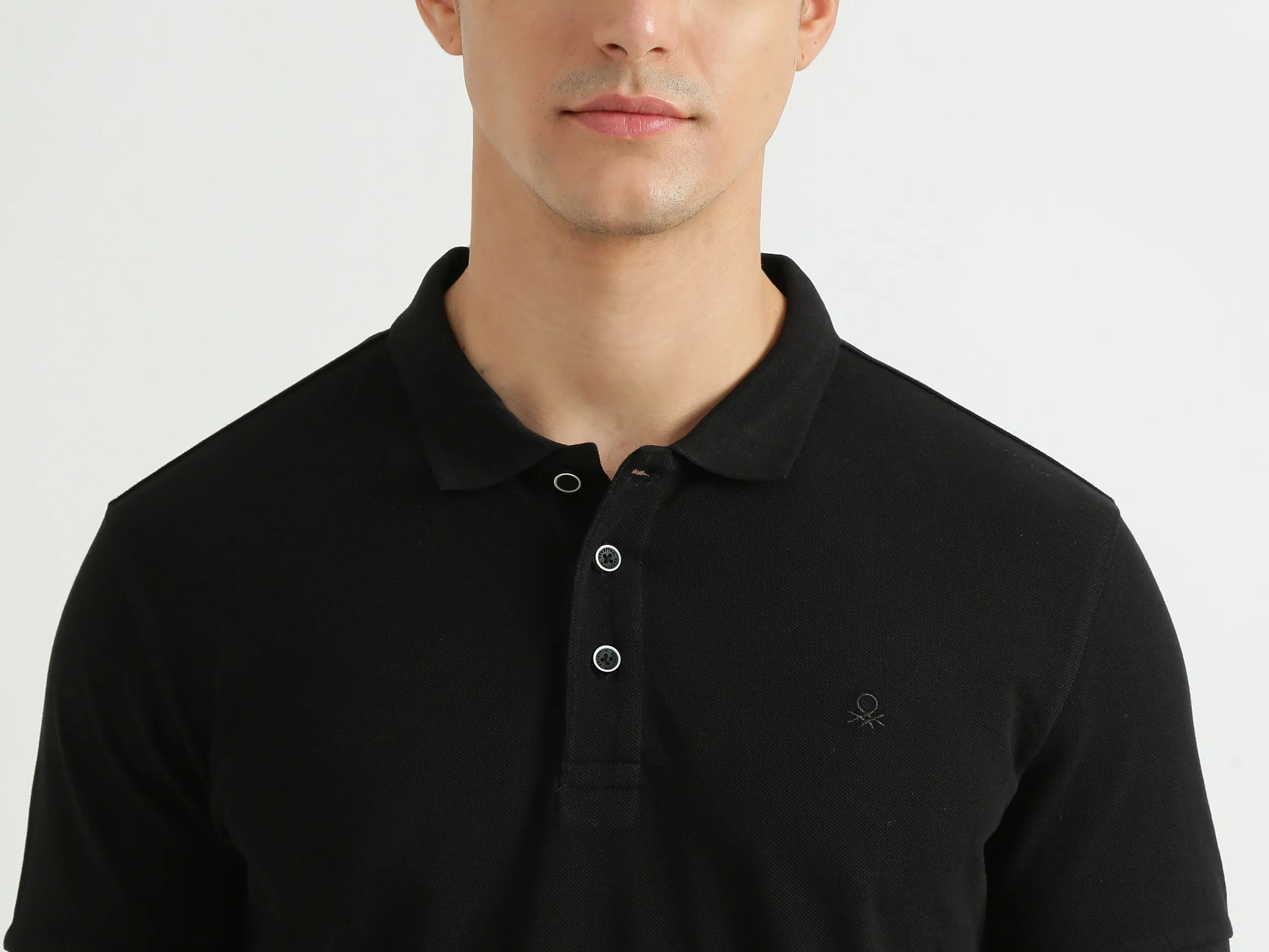 Mens Short Sleeve Solid Polo