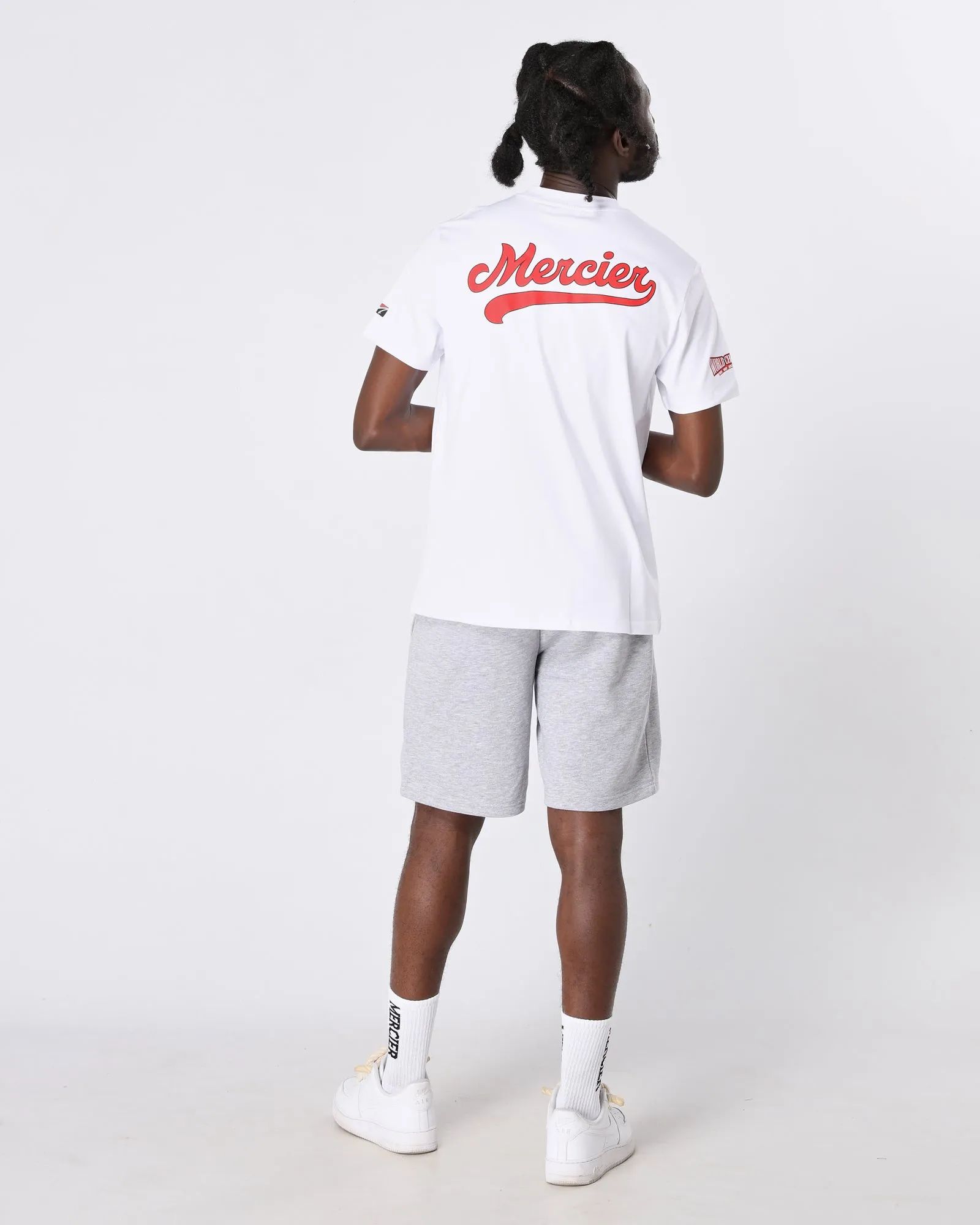Mercier Empire Short Grey White