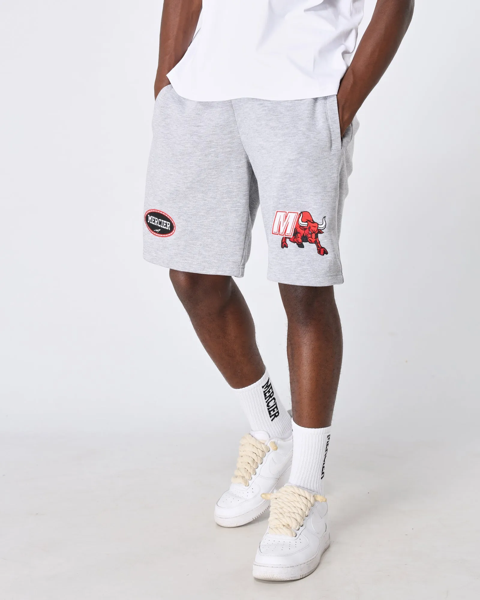 Mercier Empire Short Grey White