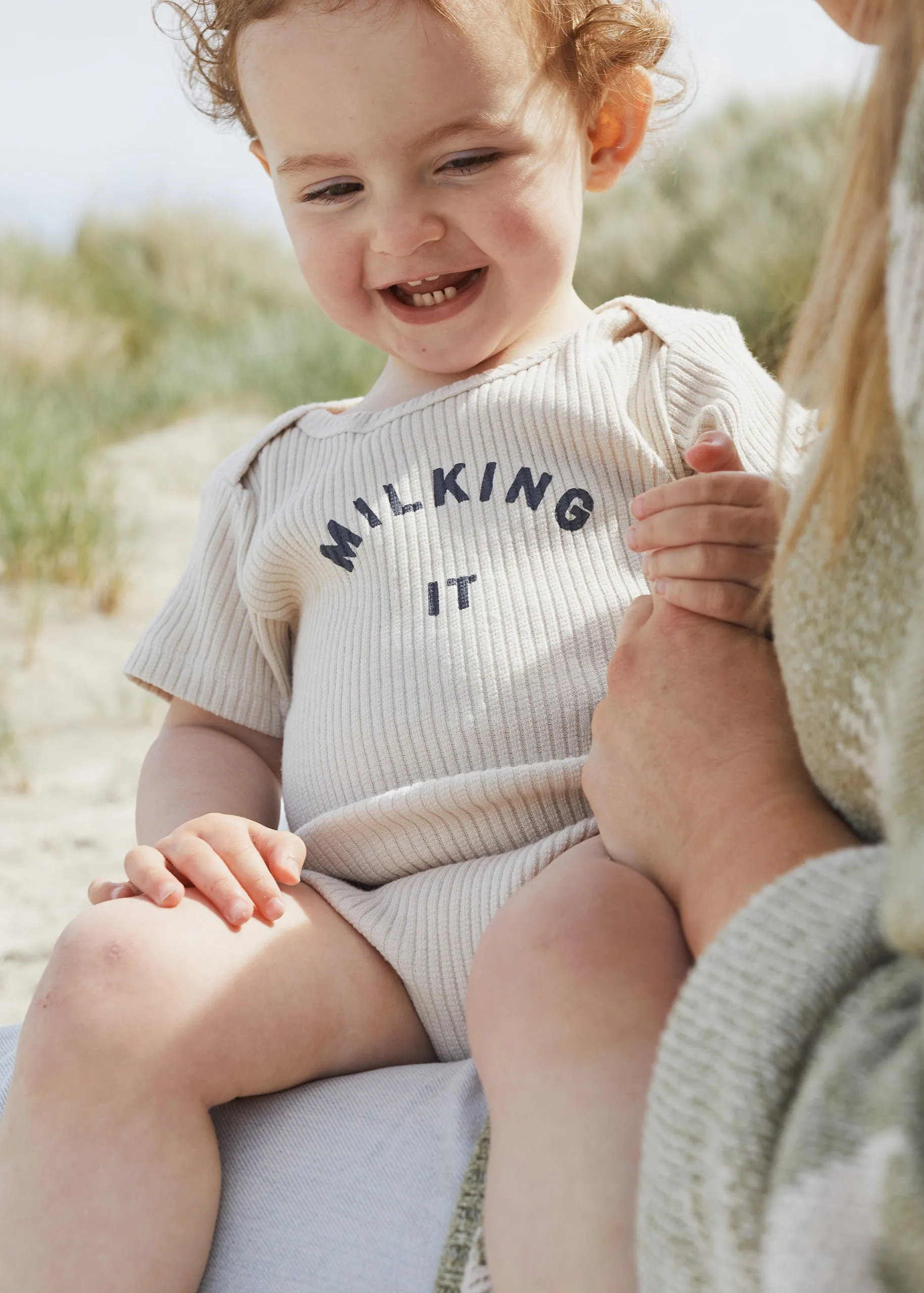 Milking It ® Oat Short Sleeve Bodysuit