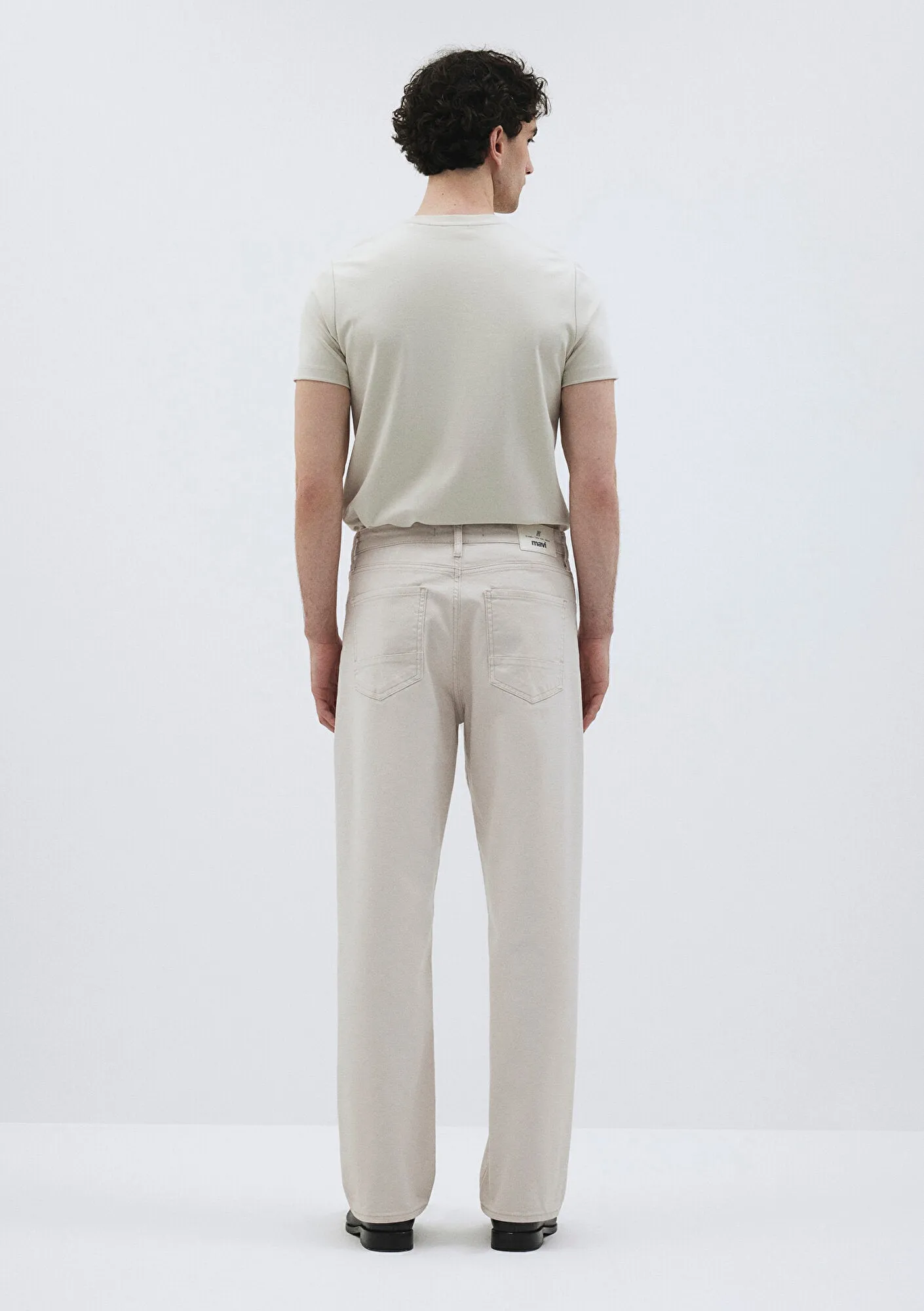 Mitte Street Ecru Canvas Jeans