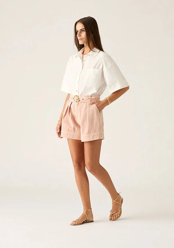 Mos the Label - Ana Denim Shorts - Rose