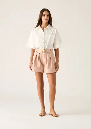 Mos the Label - Ana Denim Shorts - Rose