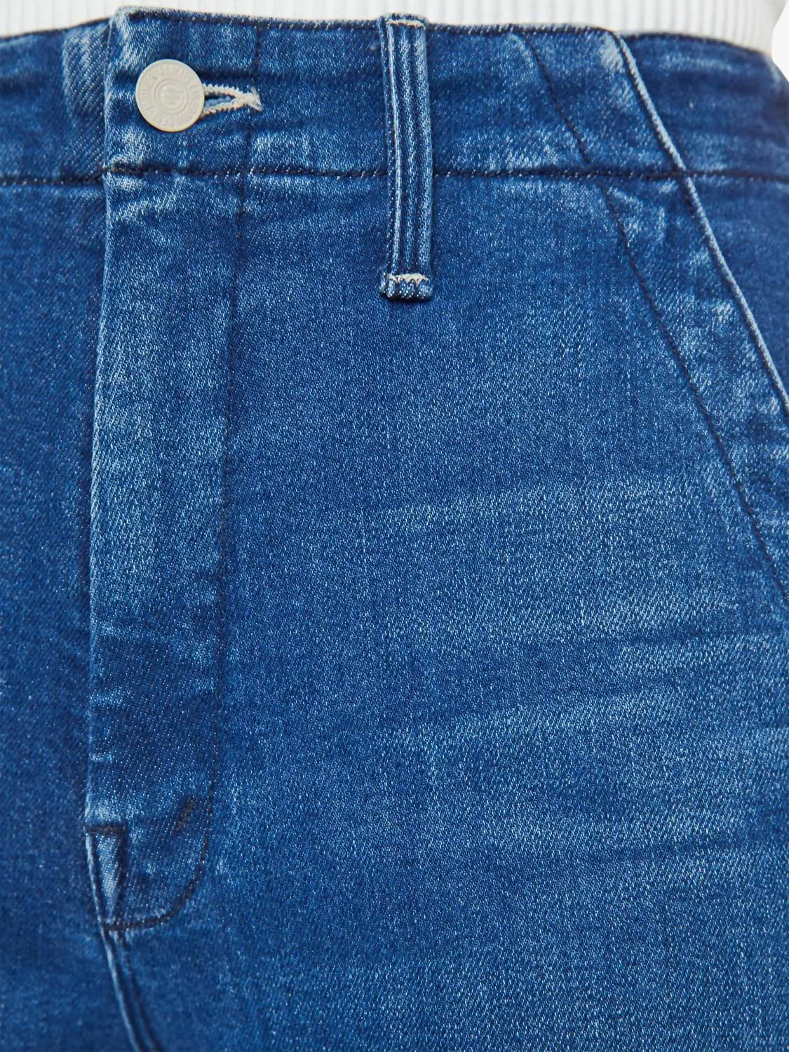 Mother - The Major Zip Sneak High Rise Jeans