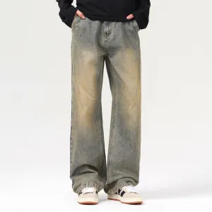 Mud Wash Baggy Seam jeans