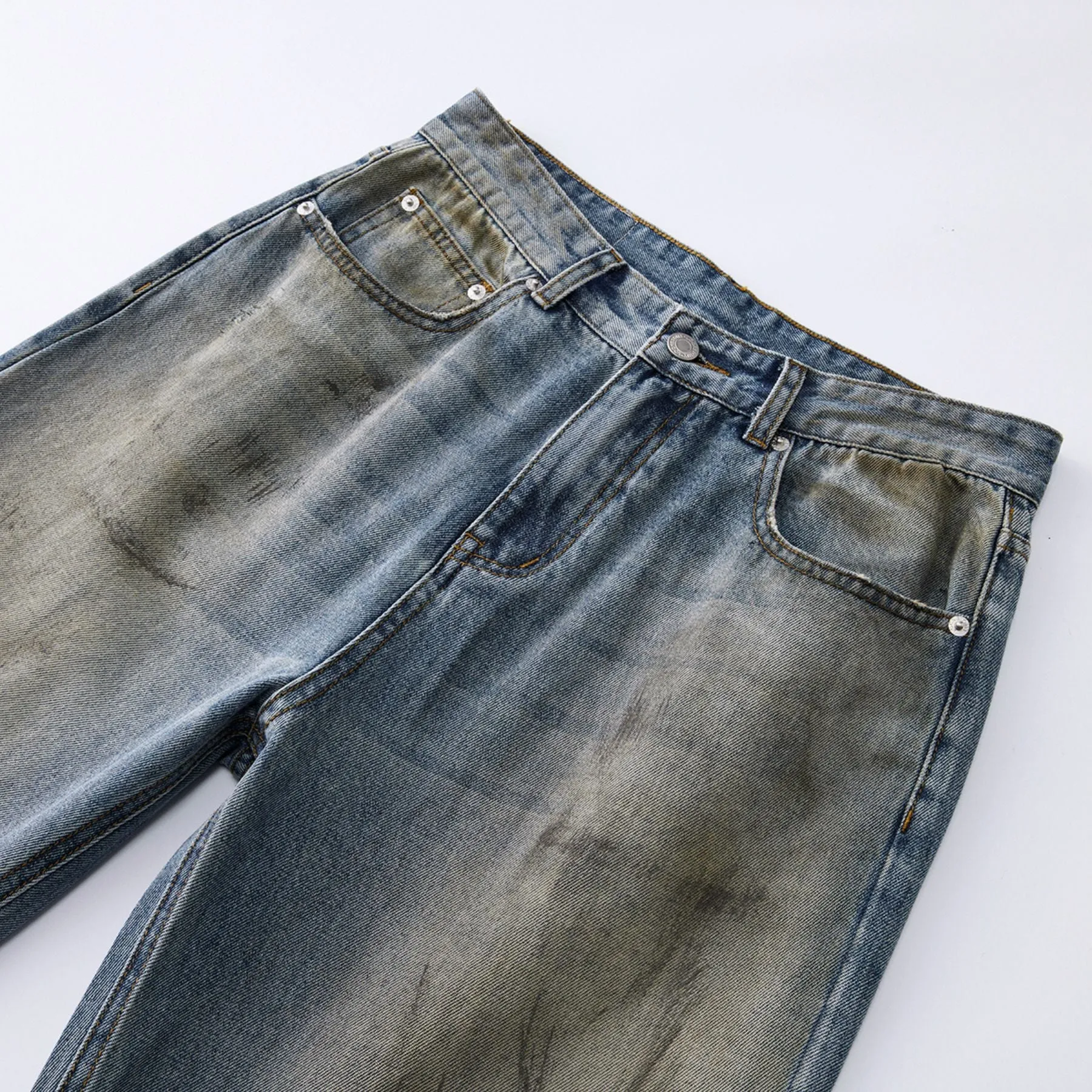 Muddy Washed Bootcut Jeans