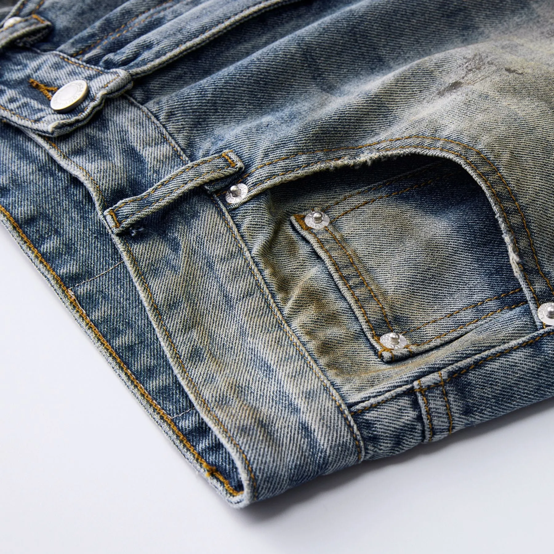 Muddy Washed Bootcut Jeans