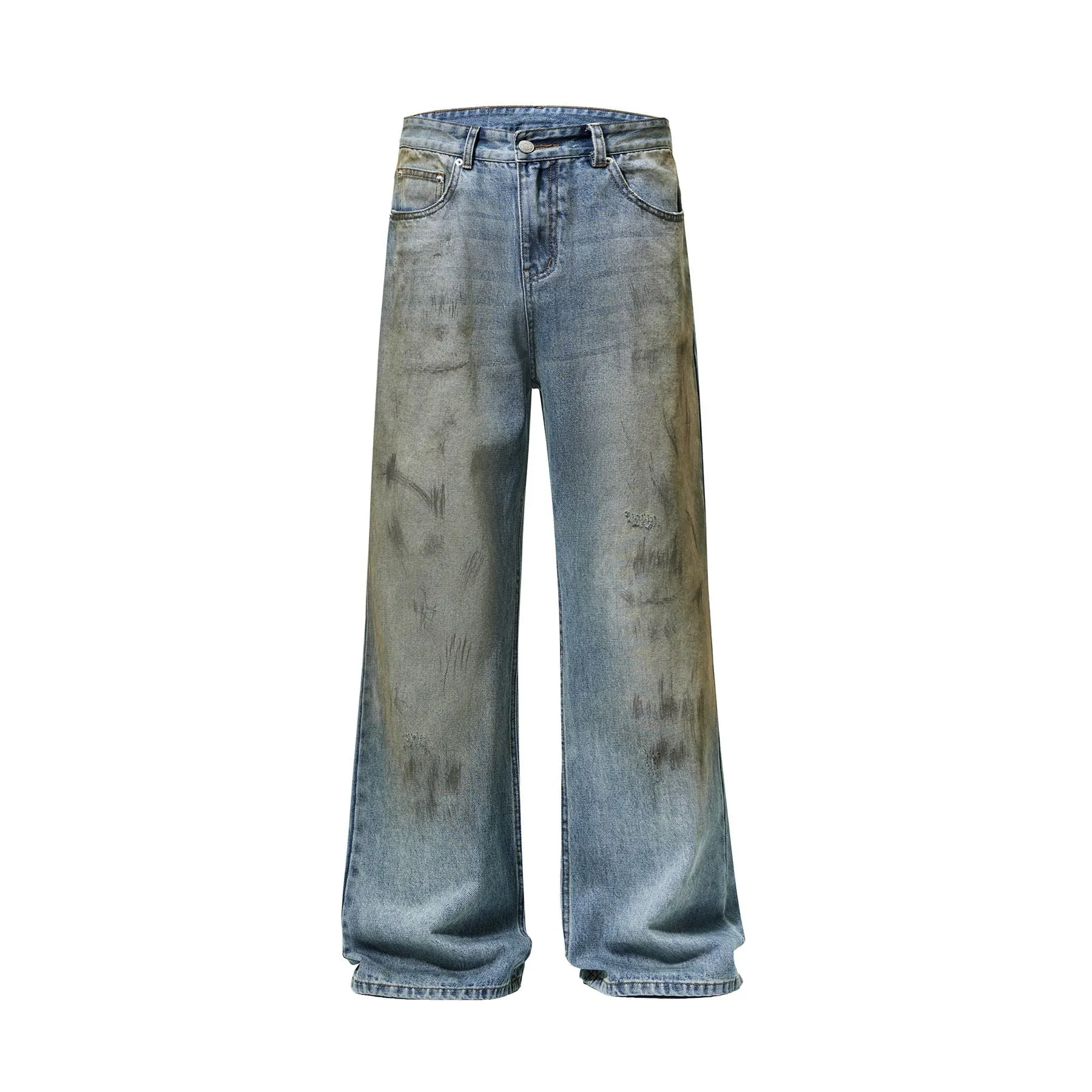 Muddy Washed Bootcut Jeans