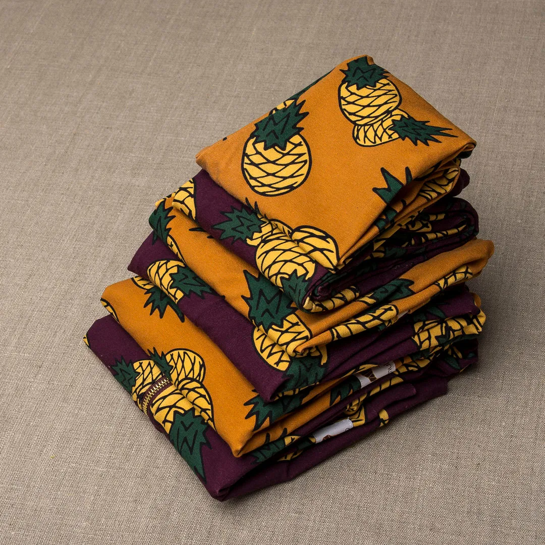 Mustard Pineapple Leggings - LAST ONE 3-4 years