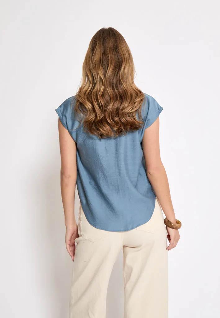 Naline Shirt - FADED DENIM