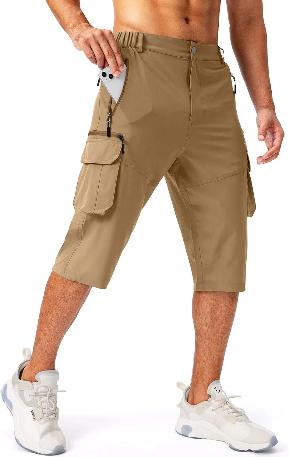 Nathan – Lightweight Men’s Hiking Capri Shorts