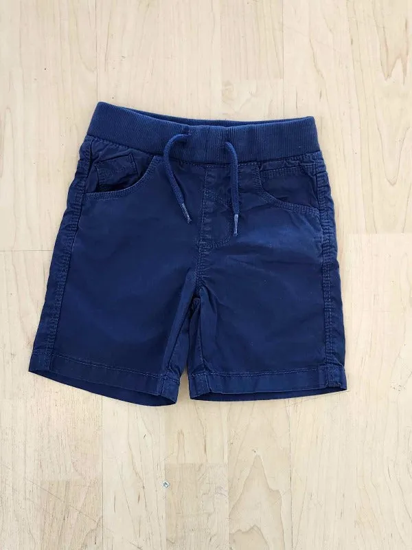 Navy Twill Shorts