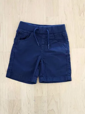 Navy Twill Shorts