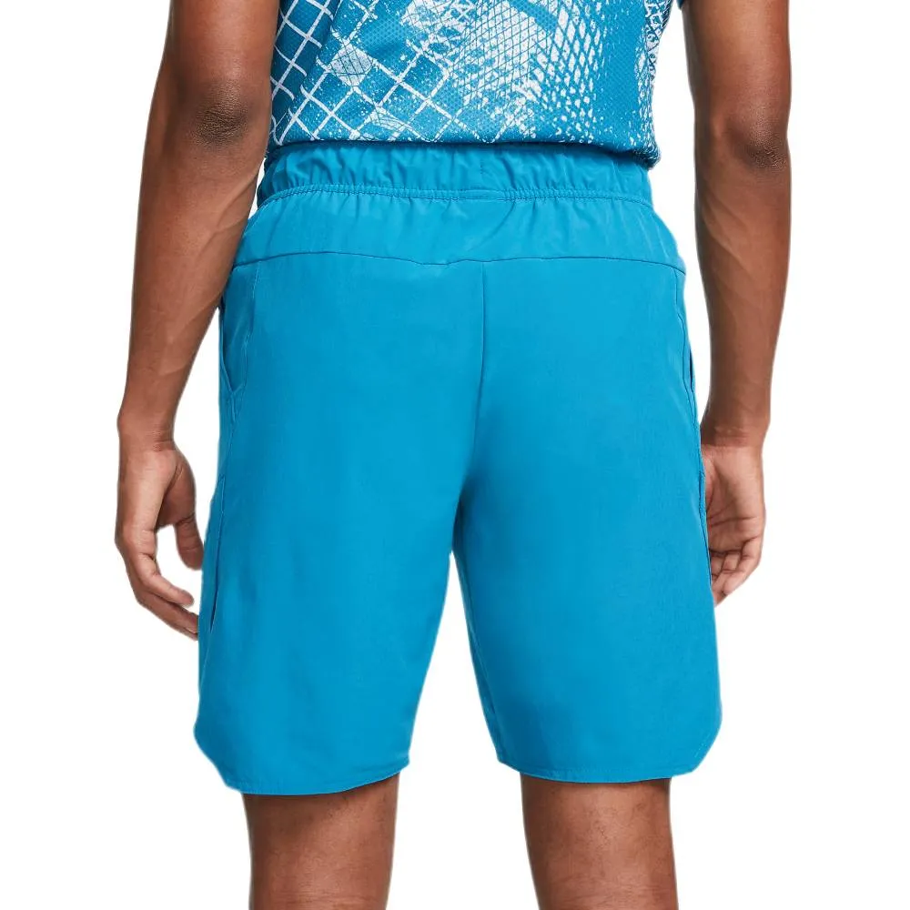Nike Men's Dri-FIT Advantage Short 7-Inch (Green Abyss/White)