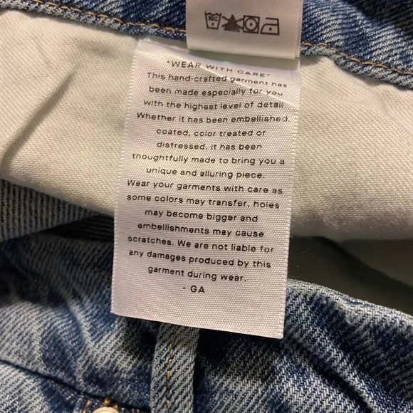 NWT! Good American  GOOD '90S JEANS in Indigo161 Size 8 style GNI050T