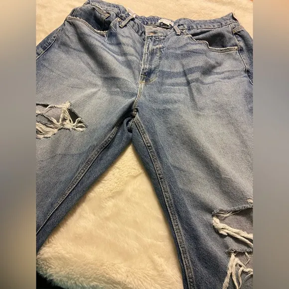 NWT! Good American  GOOD '90S JEANS in Indigo161 Size 8 style GNI050T