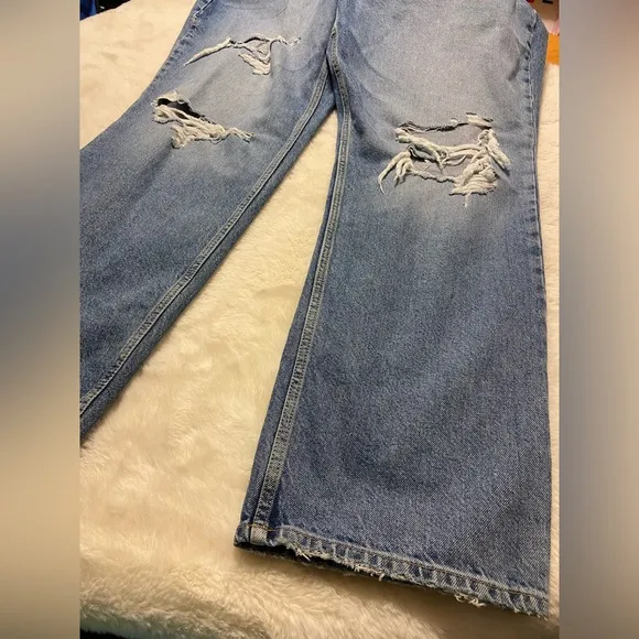 NWT! Good American  GOOD '90S JEANS in Indigo161 Size 8 style GNI050T