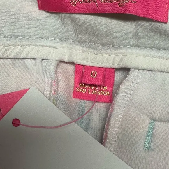 NWT Lilly Pulitzer 5&quot; Buttercup Mid Rise Short SZ 0