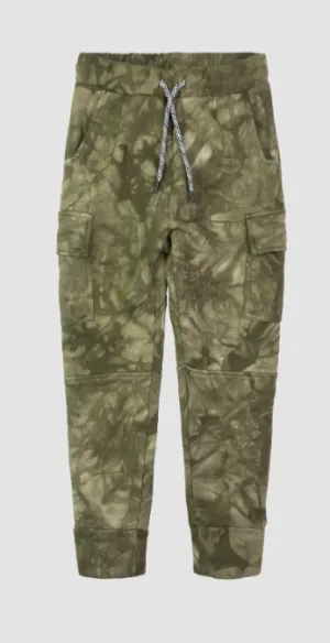 Olive Tie Dye Sweatpants