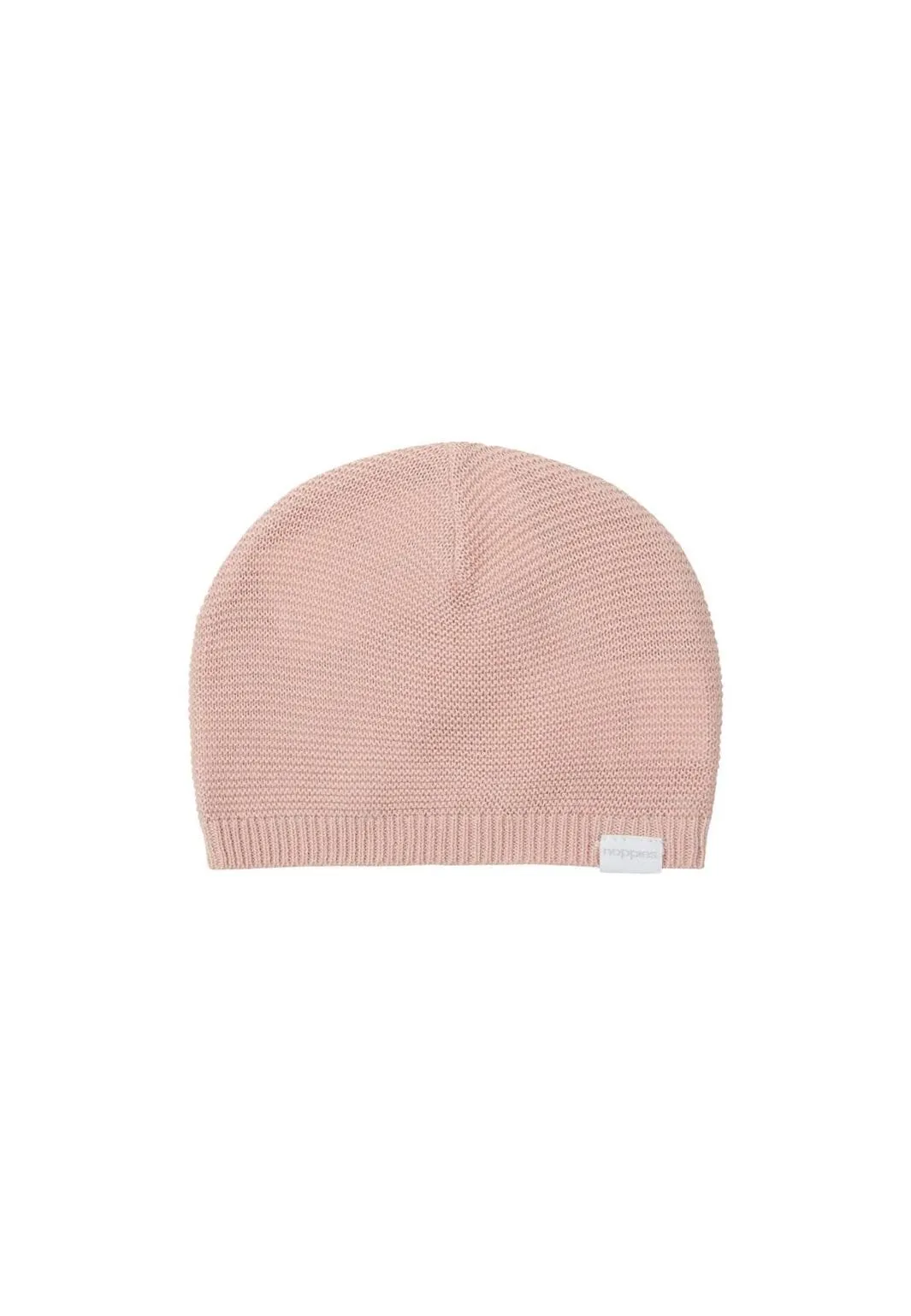 Organic Cotton Knitted Hat - Smokey Pink