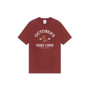 OVO Tee "Collegiate Burgandy"