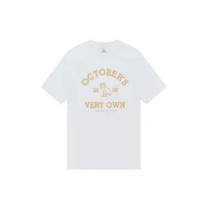 OVO Tee "Collegiate White/Gold"