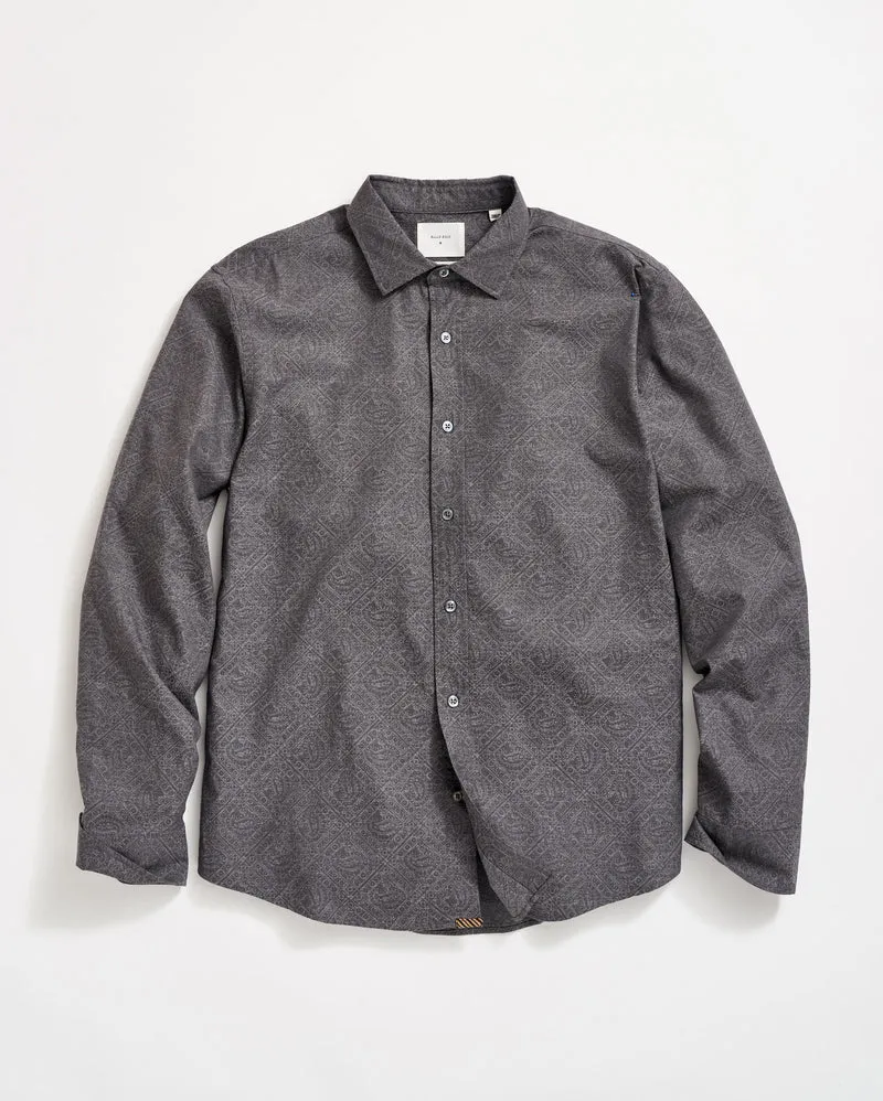 PAISLEY MELANGE CEDAR SHIRT 110824