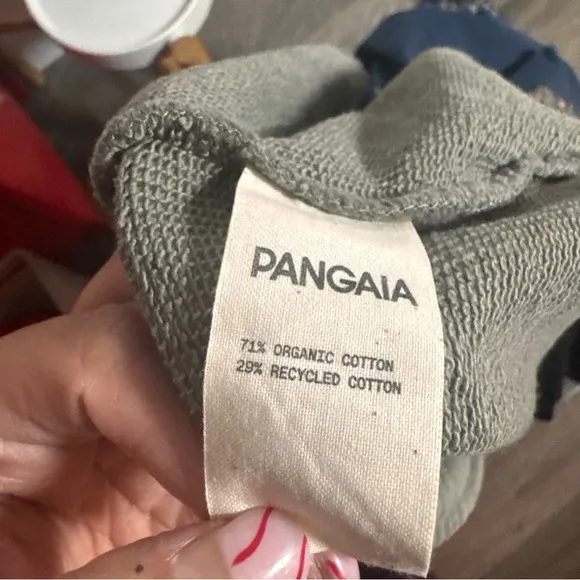 Pangaia Lightweight Recycled Shorts Organic Cotton Pull On High Rise Size XS