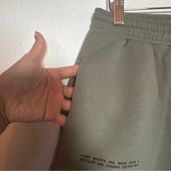 Pangaia Lightweight Recycled Shorts Organic Cotton Pull On High Rise Size XS