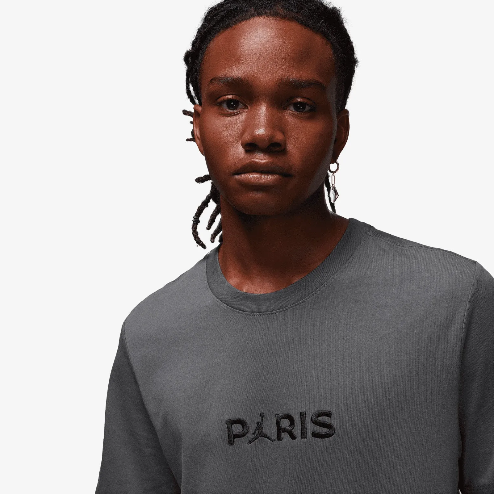 Paris Saint-Germain Wordmark T-Shirt - Iron Grey