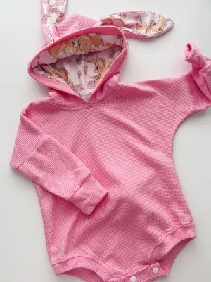 Pink Bunny Romper