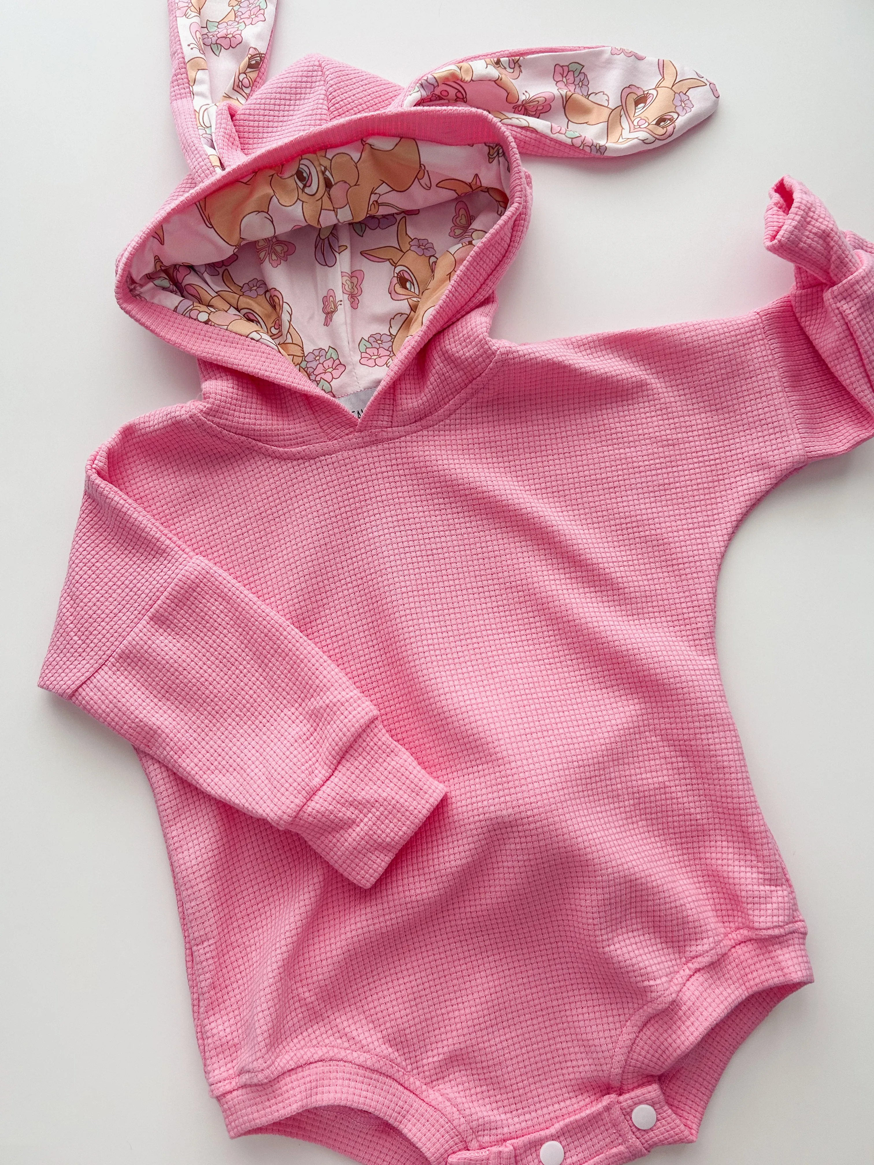 Pink Bunny Romper