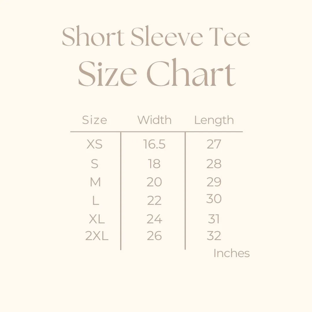 Pink Smiley Distressed | Short Sleeve Crew Neck
