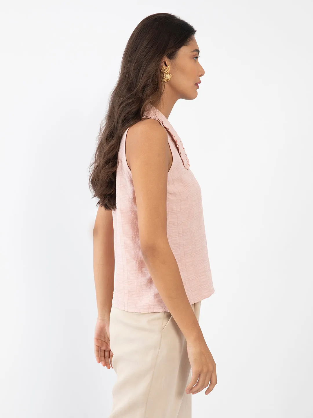 Pink Solid Top